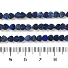 Dyed Natural Lapis Lazuli Beads Strands G-M403-A30-01-5