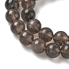 Natural Ice Obsidian Beads Strands G-P590-A03-8mm-01-4