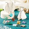 18Pcs 9 Styles Mixed Gemstone Pendants G-TA0002-32-7