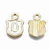 Alloy Enamel Charms ENAM-T012-03D-RS-3