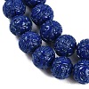 Synthetic Coral Carved Beads Strands CORA-M001-20A-3