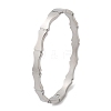 Bamboo Joint 304 Stainless Steel Bangles for Women BJEW-Z092-01P-5