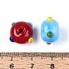 Handmade Lampwork Bumpy Beads LAMP-ZX003-07-4