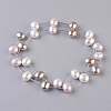 Shell Pearl Necklaces NJEW-P232-D-4