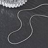 10Pcs 0.9MM 304 Stainless Steel Round Snake Chain Necklaces NJEW-G203-03P-1