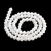 Opaque Solid Color Electroplate Glass Beads Strands GLAA-F029-P4mm-A15-2