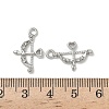 Alloy Rhinestone Pendants FIND-L024-12P-3