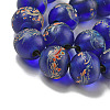 Handmade Lampwork Beads Strands BLOW-D006-07D-3