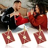 10Pcs Rack Plating Brass Enamel Pendants KK-BBC0020-60G-02-6