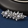 Tibetan Style Alloy Rhinestone Hair Barrettes PHAR-P010-03P-1