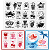 Custom PVC Plastic Clear Stamps DIY-WH0448-0381-1