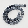 Weathered Agate Beads Strand G-E403-79-4mm-1