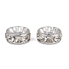304 Stainless Steel Rhinestone Spacer Beads STAS-P444-01C-P-1
