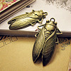 Tibetan Style Alloy Pendants X-PALLOY-N0118-113-1