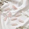 Olycraft Faceted Natural Rose Quartz Double Terminated Points Healing Stones G-OC0003-61-4