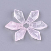 Transparent Spray Painted Glass Pendants LS-X-GLAA-S183-21B-01-1