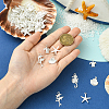60Pcs 5 Styles Alloy Pendant Sets FIND-SC0016-90-4
