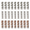 30Pcs 3 Colors Rack Plating Aluminum Beads ALUM-TA0001-04-2