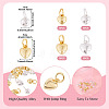 20Pcs 4 Styles Alloy Pendants FIND-TA0006-77-4