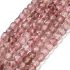 Natural Strawberry Quartz Beads Strands G-H042-A11-02-1