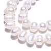 Natural Cultured Freshwater Pearl Beads Strands PEAR-N013-05K-4
