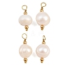 Natural Pearl Pendants PA-CBA0A45-10G-1