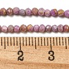 Natural Lepidolite/Purple Mica Stone Beads Strands G-NH0011-A01-03-5