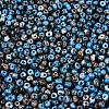 Picasso Glass Seed Beads GL-N001-01B-02-3