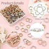100Pcs CCB Plastic Bead Frame CCB-YW0001-64G-5
