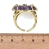 Natural Amethyst Cuff Rings GG-CBA5FCC-04G-09-5