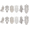 Unicraftale 12Pcs 6 Style 304 Stainless Steel Pendants STAS-UN0024-59-1