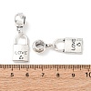 Alloy European Dangle Charms FIND-G098-11AS-3