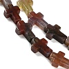 Natural Indian Agate Beads Strands G-I337-A04-01-4