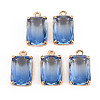 Gradient Color Glass Pendants GLAA-S193-008-A02-1