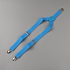 Adjustable Polyester Y-Shaped Heavy Duty Suspenders AJEW-WH0307-23B-2