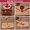 7Pcs 7 Styles Zinc Alloy Stamp Head AJEW-CP0008-57-6
