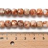 Natural Red Netstone Beads Strands G-H078-C17-01-5