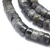 Natural Larvikite Beads Strand G-A177-01S-05-3