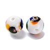 Handmade Millefiori Lampwork Beads LAMP-R003-02B-06-2