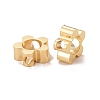 Rack Plating Eco-friendly Brass Bead Frames LS-KK-D075-22G-RS-2