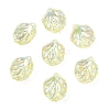 50Pcs Transparent Acrylic Pendants MACR-YW0004-17C-1