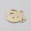 Golden Plated Alloy Enamel Pendants ENAM-CJC0001-21G-01-2