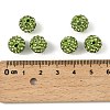 Pave Disco Ball Beads RB-H258-10MM-214-3