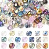 100Pcs 10 Colors Electroplate Glass Beads Sets EGLA-YW0005-56A-2