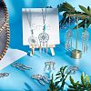  16Pcs 4 Style Tibetan Style Alloy Big Pendants FIND-NB0002-36-2