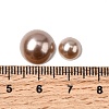 1Box ABS Plastic Imitation Pearl Dome Cabochons SACR-X0002-49-B-3