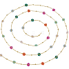 2.5M Brass Flower Link Chains CHC-PH0001-28-1