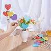 14Pcs Wooden Picks for Vase Decorations AJEW-SP0004-71C-3