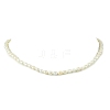 Adjustable Natural Cultured Freshwater Pearl Rice Beaded Necklaces for Women NJEW-JN06341-3