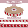 Heart Cotton Ribbon OCOR-WH0101-138A-2